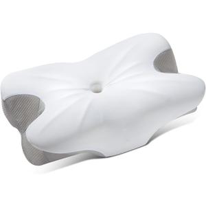 Cervical Neck Pillow for Pain Relief, Ergonomic Contour Memory Foam Pillow for Neck and Shoulder Support, Orthopedic Cooling Bed Pillow for Side Back Stomach Sleepers