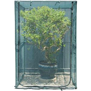 Portable 4'x4' Large 6FT Tall Plant Netting Cover Crop Cages Pest Guard Cover for Vegetables and Fruits Plant Durable Gardening Net with 4 Stakes