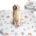 Washable Pee Pads for Dogs, 2 Pack Large 36"x41" Super Absorbent Reusable Dog Training Pads, 100% Waterproof Non-Slip Puppy Whelping Dog Playpen Indoor Pads Mat Pet Supplies