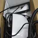 Steam Cleaner with 21 Specialized Attachments, 1.08-Liter Water Tank, 248F High-Temperature Steam, Suitable for Floors, Tiles, Carpet, and Kitchen Surfaces, Enables Chemical-Free Cleaning (White)