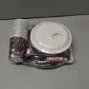 141Pcs Happy Retirement Party Decorations for 20 Guests - Rose Gold and Black Retirement Party Plates and Napkins Forks Cups Cutlery for Men Women Say Goodbye Supplies