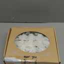 N&T NIETING Artificial Flowers 50pcs Real Touch White Flowers Artificial Roses for Decoration for DIY Wedding Bouquets Bridal Centerpieces Floral Shower Party Tables Home Arrangement