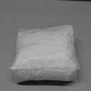 BOSOWOS Standard Size Pillow Shams Set of 2, Ultra Soft Breathable 20 x 26 Inches Pillow Case Envelope Closure, Microfiber Farmhouse Bed Pillowcases for Easy Care, White