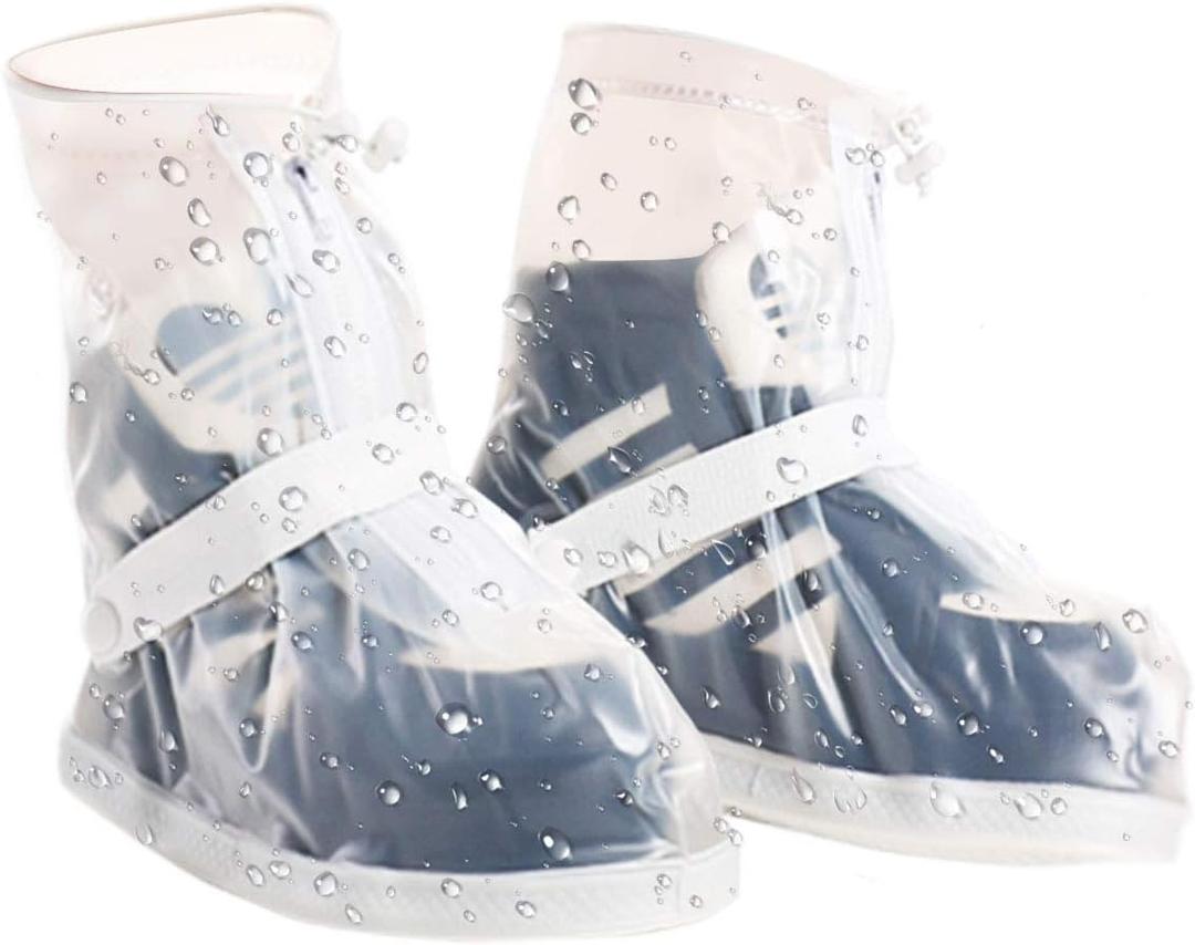 Rain Boot ShoeCover Waterproof Transparent XL