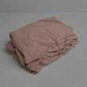 Bedsure Deep Pocket Full Size Bed Sheets Set - Fits Mattresses Up to 21 Inches Thick - 4 Piece GentleSoft Bed Sheets, Moisture Wicking, Cooling Bedsheet & Pillowcases, Easy & Secure Fit, Dusty Pink