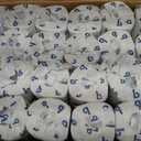 Boardwalk 2-Ply Bathroom Toilet Paper Tissue, Septic Safe, 500 Sheets/Roll, Bulk Quantity 96 Rolls/Carton, 4" x 3", White