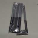 QCAA Solid Brass Mail Slot, with Solid Brass Interior Frame, 10" x 3", Matte Black, 1 Pack, Made in Taiwan