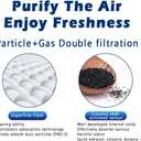 CF10373 Cabin Air Filter Activated Carbon Compatible with VW Golf/GTI/Jetta/Passat/Tiguan/Beetle/CC/EOS/Caddy III/R32/Rabbit, Audi A3/A3 Quattro/Q3/TT Quattro - Replacement 1K0819644B