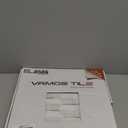 Vamos Tile Peel and Stick Backsplash Seamless Tile,10-Sheet Stick on Backsplash for Kitchen,Dolomite Gray and White+Light Gold Metal Self Adhesive PVC Tiles (10 Sheets)