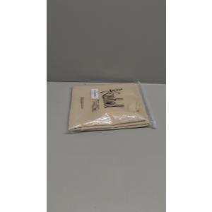 KOUFALL Brown Bathroom Curtains for Window 24 Inch Length Rod Pocket Small Curtains for Kitchen Chocolate Coffee Brown
