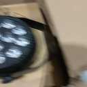 QTX | Rechargeable Mini LED PAR Light Powerful 12 x 1.5W LEDs & Up To 6 Hours Life From One Single Charge | Black