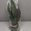 Bird Fiy Artificial Snake Plant 22.5" Faux Agave Fake Sansevieria Artificial Potted Plants for Indoor and Outdoor Home Office Dcor (Green)