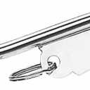 Mil-Tec Nickel-Plated Boatswain Compact Lightweight Portable Whistle for Maritime Signaling, 5 x 1 in., 0.8 oz. | Loud, Clear Signals for Communication on Ships and Boats | Emergency Deck Signaling
