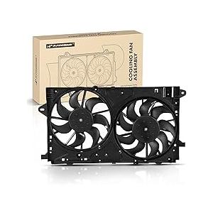 A-Premium Engine Radiator Cooling Fan Assembly Compatible with Select Chevrolet & Buick Models - Malibu 2013-2014, Impala 2014-2020, Lacrosse 2010-2016, Regal 2011-2017 - Replace# 13269460, 20970656