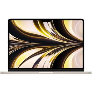 Apple 2022 MacBook Air with Apple M2 Chip, 13-inch, 8GB RAM, 256GB SSD Storage, Starlight 