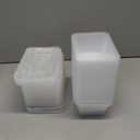 Tosnail 50 Pack 25 oz. Plastic Food Storage Containers with Lids Meal Prep Containers - Clear