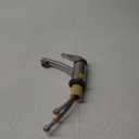 Empire Faucets 9in Brushed Nickel Single Lever Bathroom Faucet One Hole Installation Roman Tub Non-Metallic Spout for RV