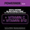 POWERADE Sports Drink Grape, 20 Ounce (Pack of 8) (EXP 09/14/26)
