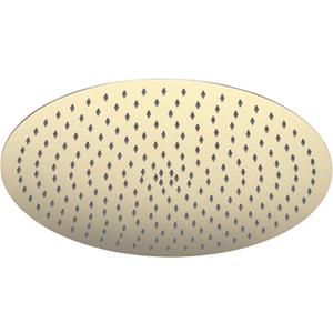 16 Inch Rainfall Shower Head, BSTIIU Stainless Steel Round Shower Head, Extra Large Ceiling Mount Shower Heads, Brushed Gold