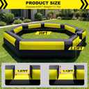 Gaga Ball Pit Inflatable 20FT with Powerful Built-in Blower,Portable Gaga Pit for Indoor Outdoor Family Activities