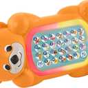 Fisher-Price Baby Learning Toy Linkimals A to Z Otter with Music & Lights for Infants Ages 9+ Months, Compatible Only with Linkimals Items
