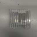 HOZLY CNC Router Bits Set 1/8" Shank, Two Flutes Upcut Spiral (CED: 1mm 1.5mm 2.0mm 2.5mm 3.175mm), Carbide End Mill for PVC Wood Carving Engraving MDF Cutting, 10 PCS