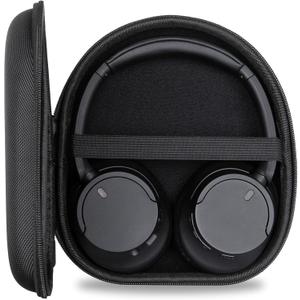 Ginsco New Case Compatible with Sony WH-CH 720N/710N Noise Canceling Wireless Headphones, with JBL Tune 770NC 720BT SoundCore Q20 BERIBES/KVIDIO/Picun Hard Shell Travel Carrying Headset Case (Black)