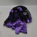 Witch Costume for Girls Kids Witch Costume with Broom and Poison Pot,Girls Halloween Dress for Themed Party, Small