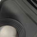 24'' Longer Faucet Mat for Kitchen Sink Splash Guard[7 Slope Fast Self-draining][Snap Lock Fit]Kitchen Sink Faucet Mat Splash Guard Kitchen Sink Area Water Splash Guard Behind Faucet Draining Mat (24" x 5.5", Black)