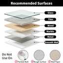 3 x Heavy Duty Adhesive Wall Hooks, Stainless Steel Sticky Hooks for Hanging, Towel & Coat Hooks Wall Mount, Waterproof Bathroom Hooks, Door Hooks for Hanging, No Drill, 44 lbs(Max) (10PC)