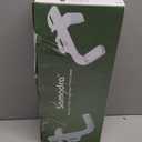 SAMODRA Ultra-Slim Hygienic Bidets Attachment for Existing Toilets - Adjustable Fresh Water Pressure Dual Nozzle (Frontal & Rear Wash) Easy to Install, Silver