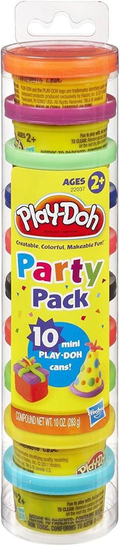Play-Doh Party Pack 10 1oz Cans of Assorted Color, Back to School Gifts, Prizes, & Party Favors, Kids Arts and Crafts, Preschool Toys