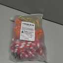 Jalousie Dog Flirt Pole Set Squeaky Toys Plush Toys Dog Teaser Wand and Refills - Upgraded Rope (Three Replacement Ropes Assorted Color, Three Replacement Ropes Assorted Color)