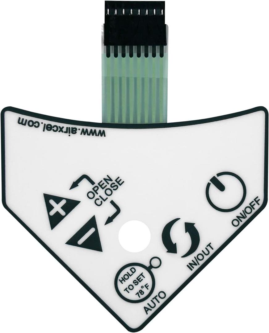 Replacement Keypad for MaxxFan Deluxe Roof Vent MA10-21304K MA00-07000K MA00-07500K 00-07000K 00-07500K 7000K 7500K 8000K 8500K