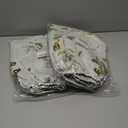 2 x Rectangle Picnic Table Cloth, Elastic Waterproof Fitted Vinyl Tablecloths for 4 Foot Tables, Wipeable Flannel Backed Table Covers for Dining, Camping, Outdoor(Magpie,24"x48")