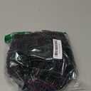 C.C Fur Pom Winter Fall Trendy Chunky Stretchy Cable Knit Beanie Hat (One Size, Black Multi(32) Mix (With Pom))