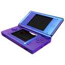 eXtremeRate Chameleon Purple Blue Replacement Full Housing Shell for Nintendo DS Lite, Custom Handheld Console Case Cover with Buttons, Screen Lens for Nintendo DS Lite NDSL - Console NOT Included