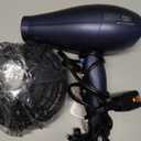 INFINITIPRO BY CONAIR Hair Dryer with Innovative Diffuser | Enhances Curls and Waves while Reducing Frizz | Dark Blue | Packaging May Vary