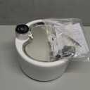 Wireless Cat Water Fountain with Stainless Steel Tray, 102oz/3L Pet Water Fountain for Cats Inside, Cat Fountain for Drinking with Motion Sensor, Ultra Quiet Pump, Cats & Dogs Gifts (2Filters)