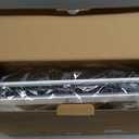 llano RGB Laptop Cooling Pad, White, Powerful Turbofan, Quiet Cooling, Touch Control, LCD Screen, Seal Foam, 15-19in Laptops