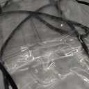 Waterproof Apron With Pockets For Women And Men. Chef, Server, Hairstylist, Dishwasher in Transparent/Clear/Black/White