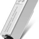 XTUGA Portable in Ear Monitor System, Headphone Amplifier with Stereo/Mono Switching, Wireless IEM with Gain Button XLR/TRS Output for Guitar Keyboardists Stage Performances (LSY-20)