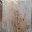 Framed Neutral Abstract Horse 2 Piece Wall Art for living room, 24x36 Inch, 24" W x 36" H x 2Pcs