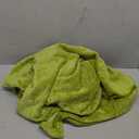 NEWCOSPLAY Super Soft Throw Blanket Green Premium Silky Flannel Fleece Leaves Pattern Lightweight Bed Blanket All Season Use (Green, Throw(50"x60"))
