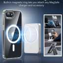 ESR for iPhone 16e Case, Compatible with MagSafe, Shockproof Military-Grade Protection, Magnetic Phone Case for iPhone 16e, Classic Hybrid Case,Clear