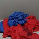 24Pcs Youth Pinnies Scrimmage Vests, Sports Pennies for Youth Adults Soccer Basketball Scrimmage Training Vests,Team Sport Practice Jersey Chartreuse Blue Red