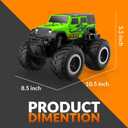 STEMTRON Amphibious Remote Control Car Toys for Boys 2.4GHz 1:16 All Terrain Off-Road RC Car Waterproof RC Monster Truck Kids Pool Toys Remote Control Boat Gifts for Kids Boys