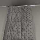 Sivio Weighted Lap Blanket, Weighted Blankets,Soft and Cozy Cooling Heavy Blanket, Calm and Nap, School and Home,2lbs 20 x 30inches, Grey