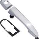 APPERFiT Exterior Door Handle Chrome w/Gasket Pad Compatible with Kia Sorento 2011 2012 2013 2014 2015 Front Door Left Driver Side Panel Replaces 826512P010 826522P020 826542P000 (FL)