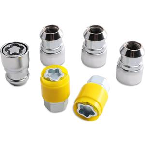Wheel Lock Lug Nut kit M14 x 2.0 Anti Theft, Compatible with 2014 Ram 1500 & 2001-2014 F-150 F-350 Expedition Lobo & 1984-1991 Fairmont LTD & Biscayne Mark lt & More Model